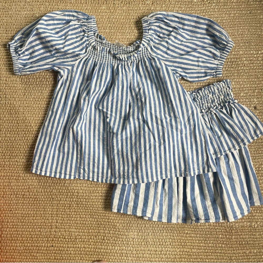 J. Crew kids Crewcuts Top and Skirt